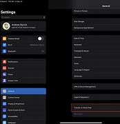 Image result for Account Settings On iPad