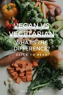 Image result for The Difference Between Vegan and Vegetarian