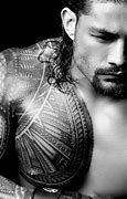 Image result for Roman Reigns Black and White Attire