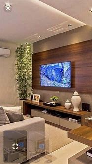 Image result for Flat Screen TV Wall Mounted in the Corner