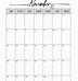 Image result for Free Blank Printable Editable Monthly Calendar