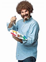 Image result for Bob Ross Painter Costume