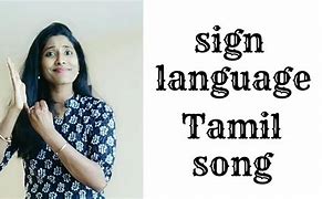 Image result for Sign Language in Tamil