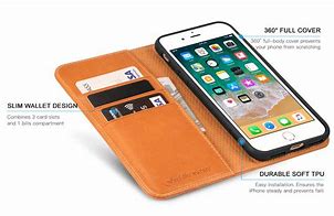 Image result for Men's iPhone 8 Plus Wallet Case