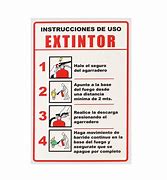 Image result for Extindores Rotulacion E Instrucciones