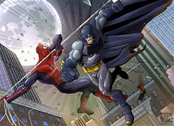 Image result for Spider-Man versus Batman