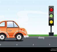 Image result for Car On Traffic Signal Image HD