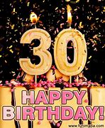 Image result for Happy 30th Birthday Animated