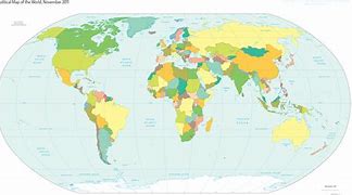 Image result for The Political World Map Colors