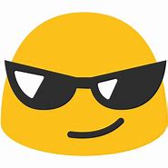 Image result for Cool Sunglass Emoji