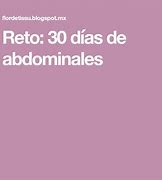 Image result for Reto De Abdominales En 30 Dias