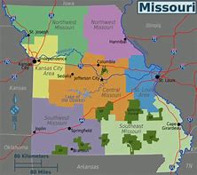Image result for Detailed Missouri State Map