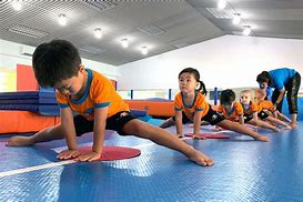 Image result for Kids Doing Gymnastics at Home