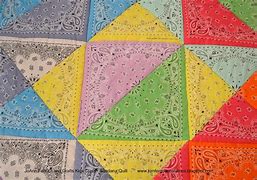 Image result for Quilted Bandana Fabric