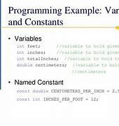 Image result for Variables in Programming Examples