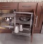 Image result for Corner Cabinet Lazy Susan Shelf