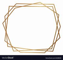 Image result for Simple Gold Geometric Frame