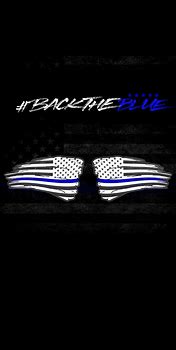 Image result for Back the Blue iPhone Wallpaper