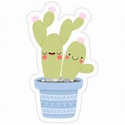 Image result for Cartoon Cactus Friends