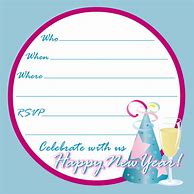 Image result for New Year's Eve Party Invitation Templates