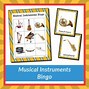 Image result for Musical Instrument Bingo
