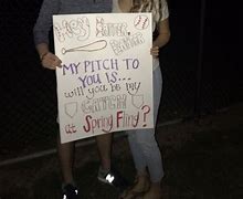 Image result for Check Yes or No Homecoming Sign