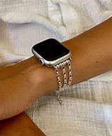 Image result for Silver Chain Apple Watch Band