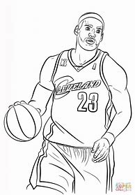 Image result for LeBron James Slam Dunk Coloring Pages