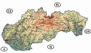 Image result for Google Mapa Slovenska