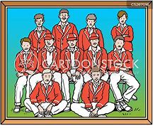 Image result for Cricket Team Cartoon