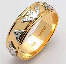 Image result for Ladies Claddagh Wedding Bands