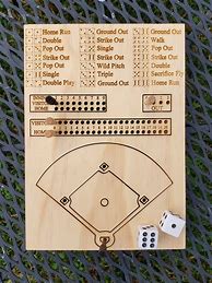 Image result for Dice Baseball Board Game