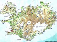 Image result for Driving Map of Iceland