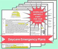 Image result for Day Care Emergency Plan
