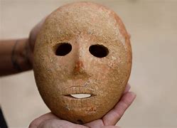 Image result for 9000 Year Old Mask From West Bank Jojo