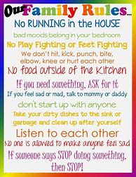 Image result for Family House Rules