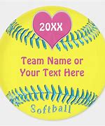 Image result for Cute Softball Stickers