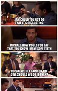 Image result for The Office Michael Teeth Meme