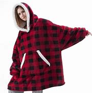 Image result for Snuggly Oversized Blanket Hoodie