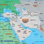 Image result for Middle East Countries Simple