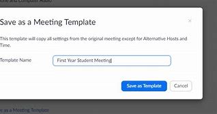 Image result for Zoom Meeting Template
