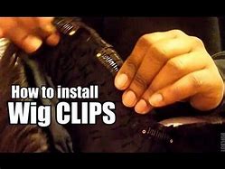 Image result for How to Sew in Wig Clips