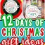 Image result for 12 Days of Christmas Gift Exchange Cards