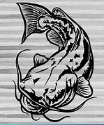 Image result for Fish Hook Drawing Catfish