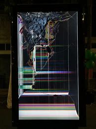 Image result for Cracked TV Frame