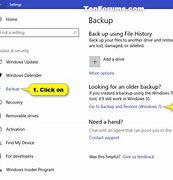 Image result for Set Up Backup Windows 10