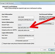 Image result for Incoming Mail Server Settings