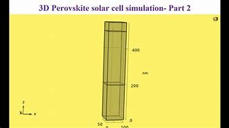 Image result for COMSOL Solar Cell Case