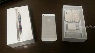 Image result for iPhone 5 White Box