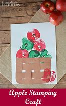 Image result for Apple Stamps for Preschool